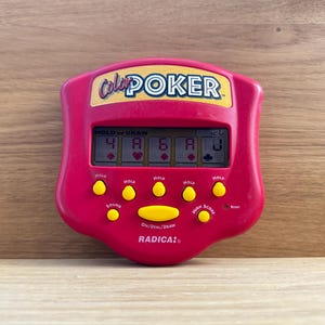ラディカ カラー ポーカー ハンドヘルド ゲーム 1999