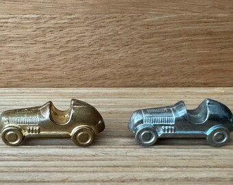 Set of 3 Metal Playing Pieces from a Disney Individual Walt Disney's Scene It Metal Token Game Piece, Board Game Tokens