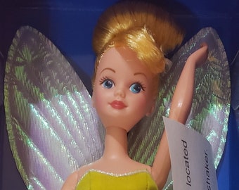 Special Sparkles Tinker Bell Walt Disney's Peter Pan Mattel Doll 1998