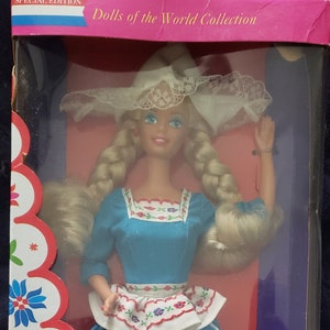 1993 NIB Dutch Barbie Dolls of the World Collection Special Edition Mattel