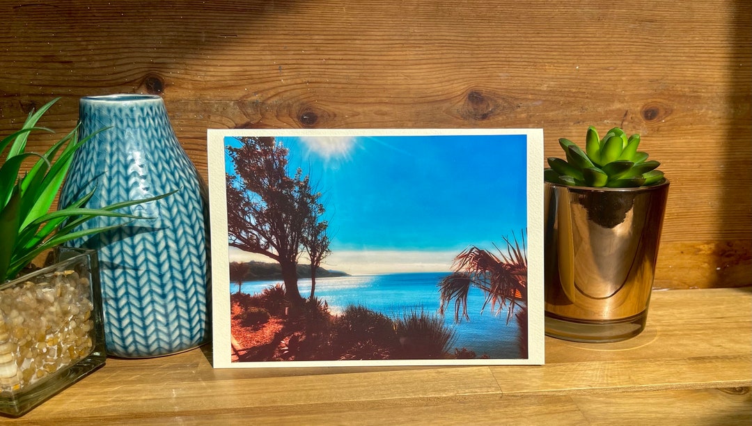 Cornwall Falmouth Bay. Seascape Photo Greeting Card/print Etsy