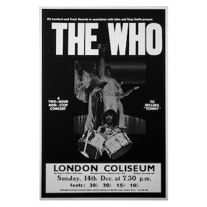 The Who 2001 911同時多発テロ追悼コンサート ギターピック The Who - This Guitar Has Seconds to Live Poster - 12