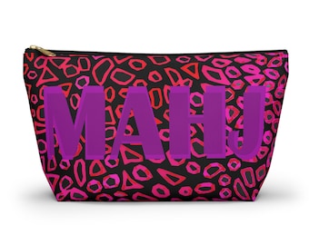 MAHJ Zipper Pouch: Colorful Washable Mahjong Tile Bag