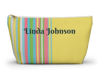 Popular pouch, PERSONALIZED with Name ON FRONT (font as shown).