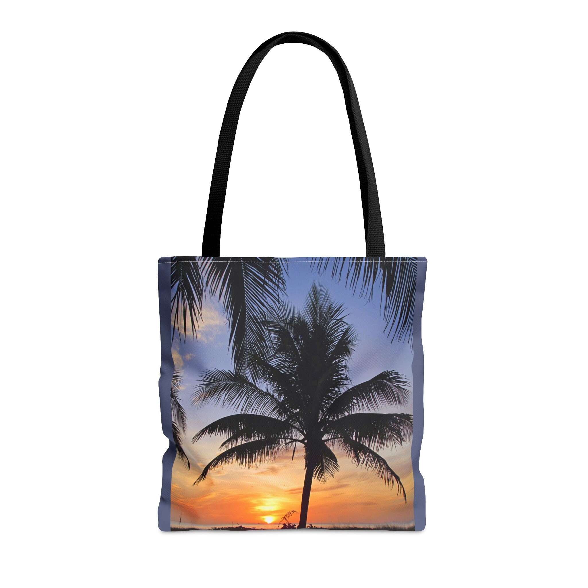 SunLily Bright Side Color Changing Tote Bag, Palm Trees