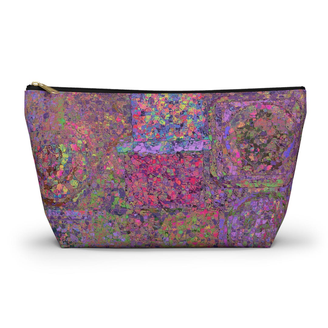 Multicolor - Handmade Cotton Toiletry Pouch 01