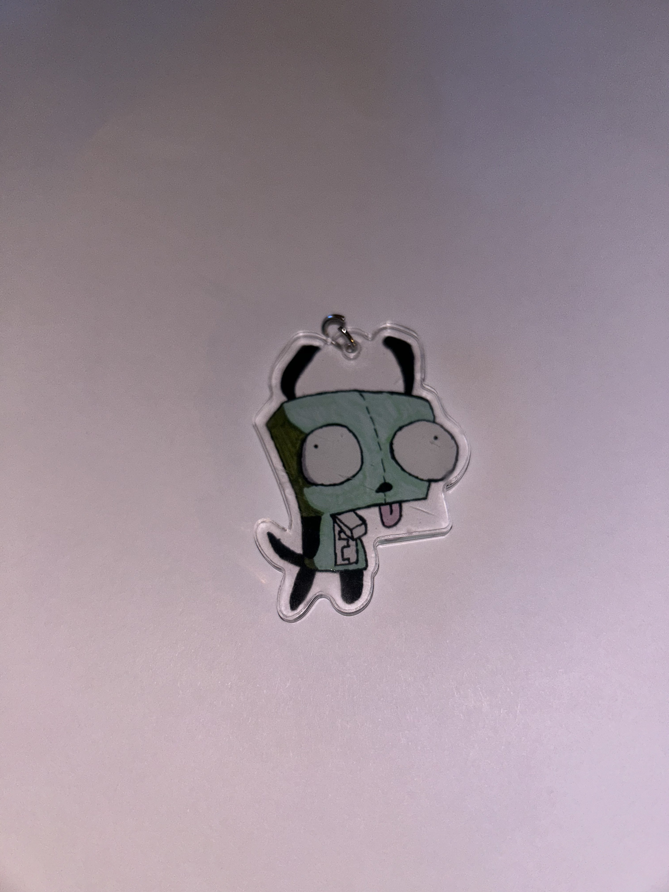GIR invader Zim Acrylic Charm/keychain Etsy