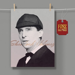 Jeremy Brett como Sherlock Holmes El juego está en marcha, cartel de papel mate, excelente regalo para los fans de Holmes