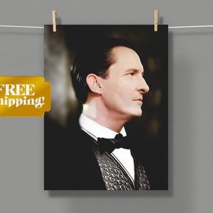 Jeremy Brett Sherlock Holmes Matte Art Poster: Gift for Holmes Fans