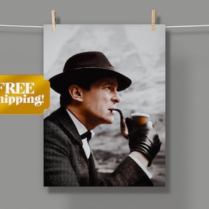Jeremy Brett as Sherlock Holmes Matte Poster, “The Final Problem”, High Quality Art Print, Excellent Gift for Holmes Fans