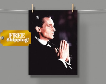 Jeremy Brett Sherlock Holmes Matte Poster: Classic Detective Art