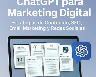 150 ChatGPT Prompts para Marketing Digital (PDF Pattern)