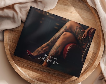 Boudoir Photo Album, Instax Boudoir Book, Wedding Gift from Bridesmaids, Groom Gift, Valentine's Gift for Husband, Personalized Gift for him