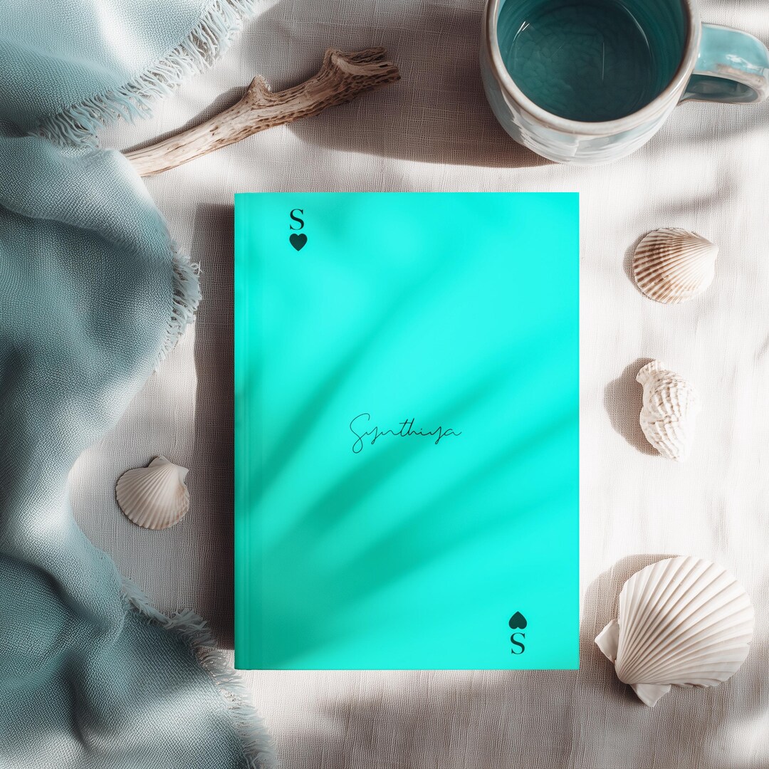 Custom Journal Notebook: Matte Hardcover, 150 Lined Pages, A5 Blue - Etsy