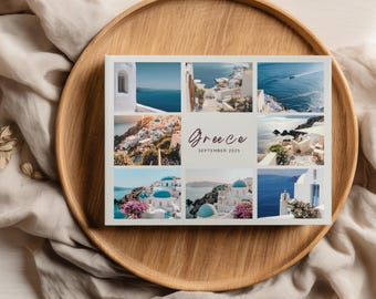 Personalized Photo Album Book, Custom Memory Book for Your Special Moments, Beige