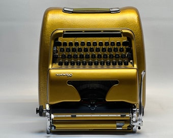 ゴールド オリンピア SM3/SM4 タイプライター：1955年製ヴィンテージ