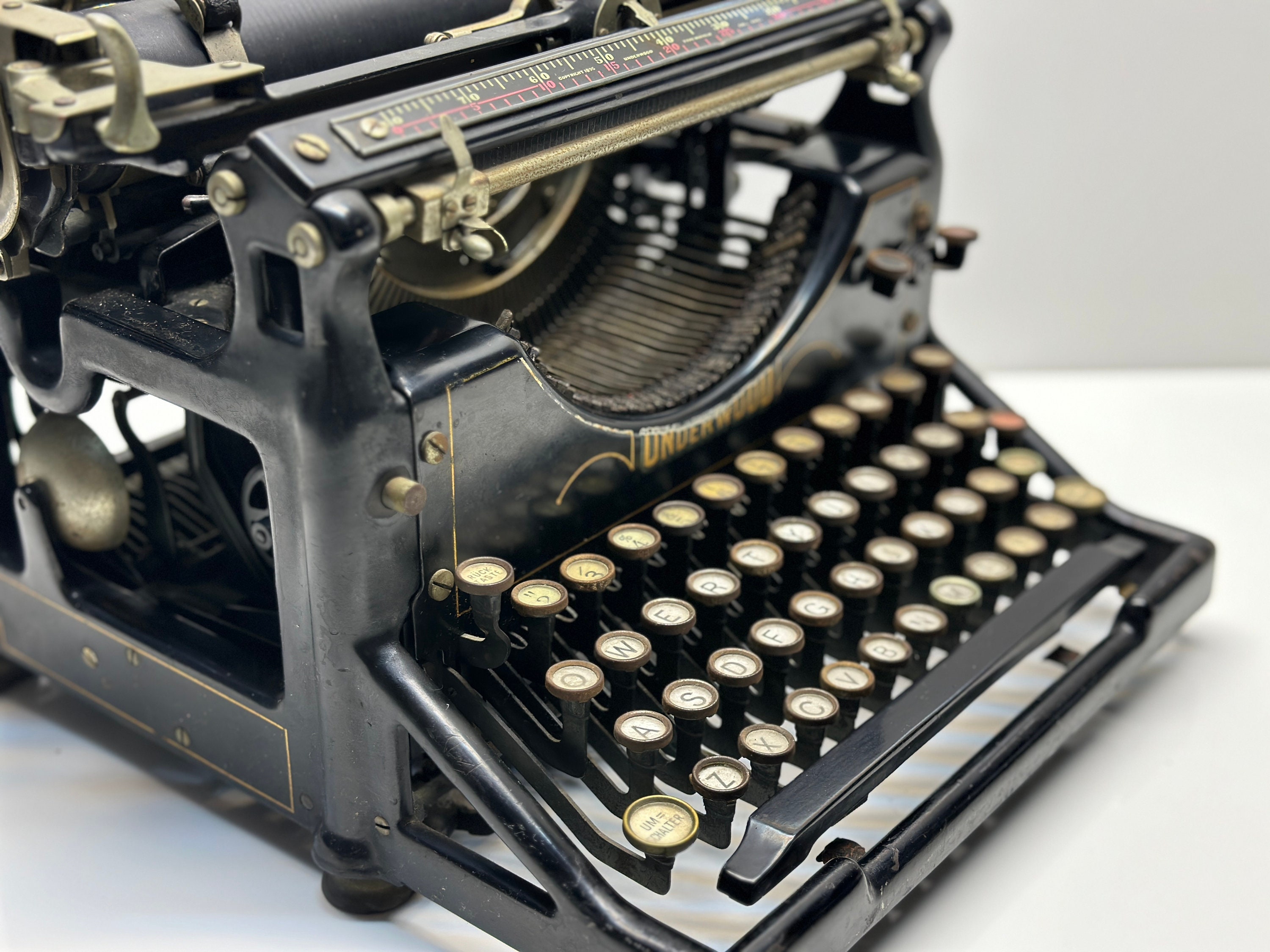 最終値下げ【希少】Underwood Standard タイプライター Special Gift, Best Gift, Underwood No. 5 Typewriter