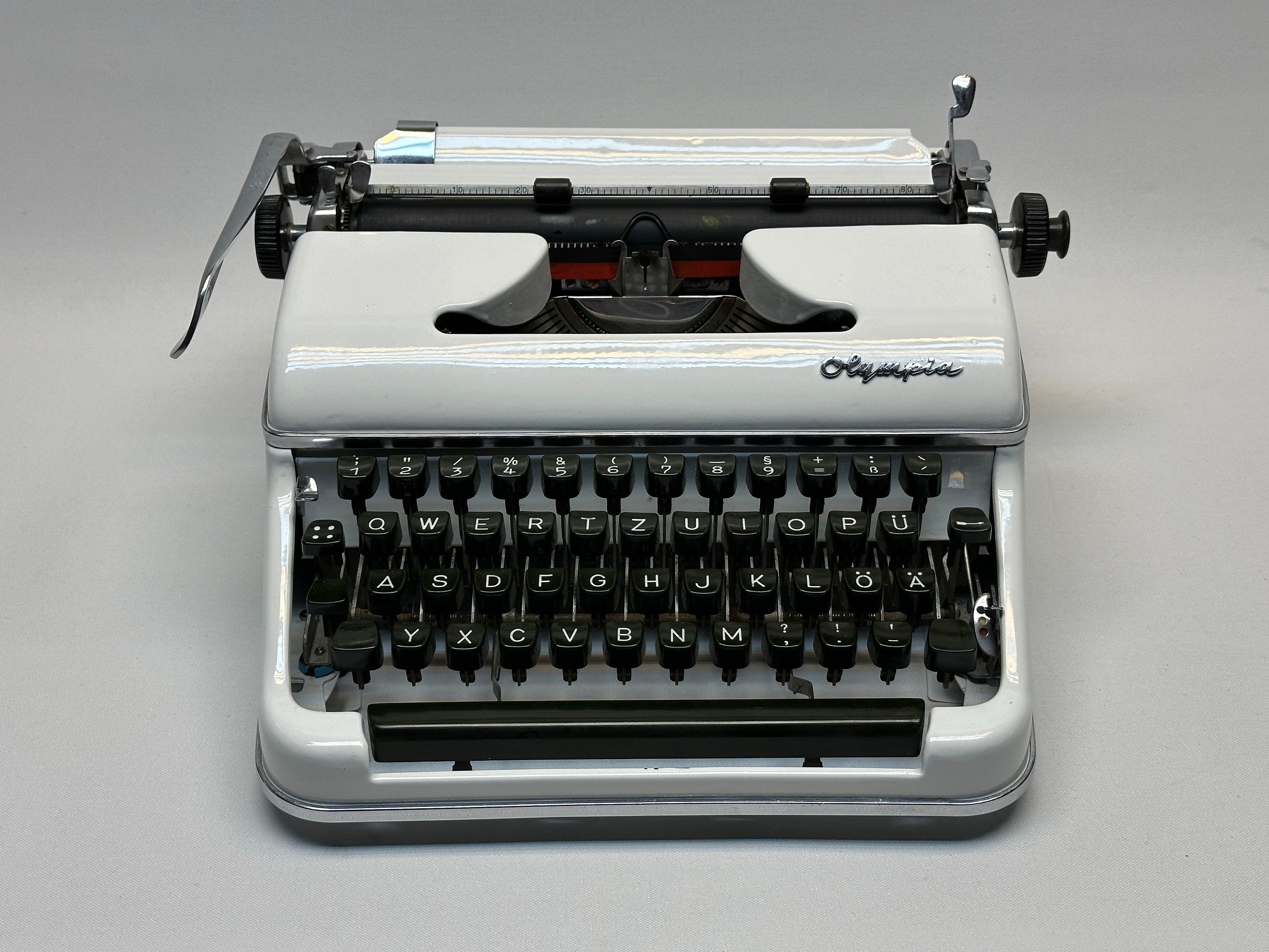 Olympia Sm3 Typewriter White - Etsy