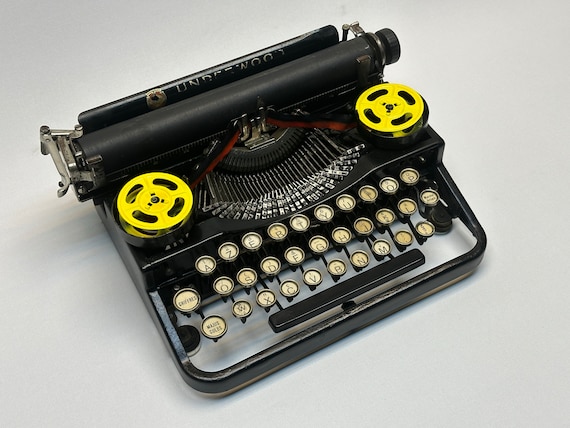 専用　実働品　UNDERWOOD PORTABLE 3BANK タイプライター Underwood Standard Portable (3-bank) Typewriter - Classic Black
