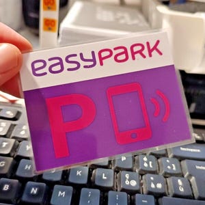 EasyPark Sticker Voorruit Auto Parkeersticker Easy Park auto parkeersticker stickers verzending in Europa