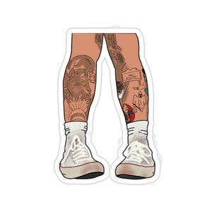 Post Malone Feet sticker