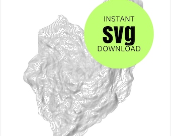 Mount Monadnock New Hampshire Topographic Map SVG Vector File