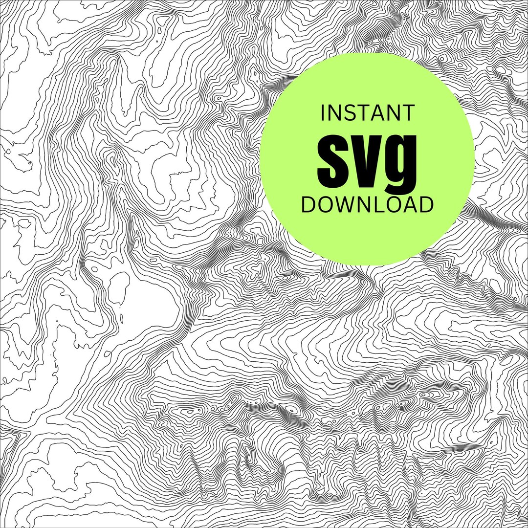 Teton Range Wyoming Topographic Map SVG Vector File - Etsy