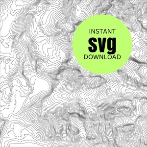 Teton Reihe Wyoming Topographische Karte SVG-Datei