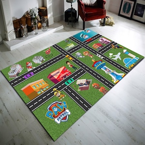 Stadt Karte Teppich, Stadt Karte Teppich, Stadt Karte, Stadt Karte, Teppich, Teppich, Teppich, Bodenmatte, Teppich für Mädchen, Kinderzimmer