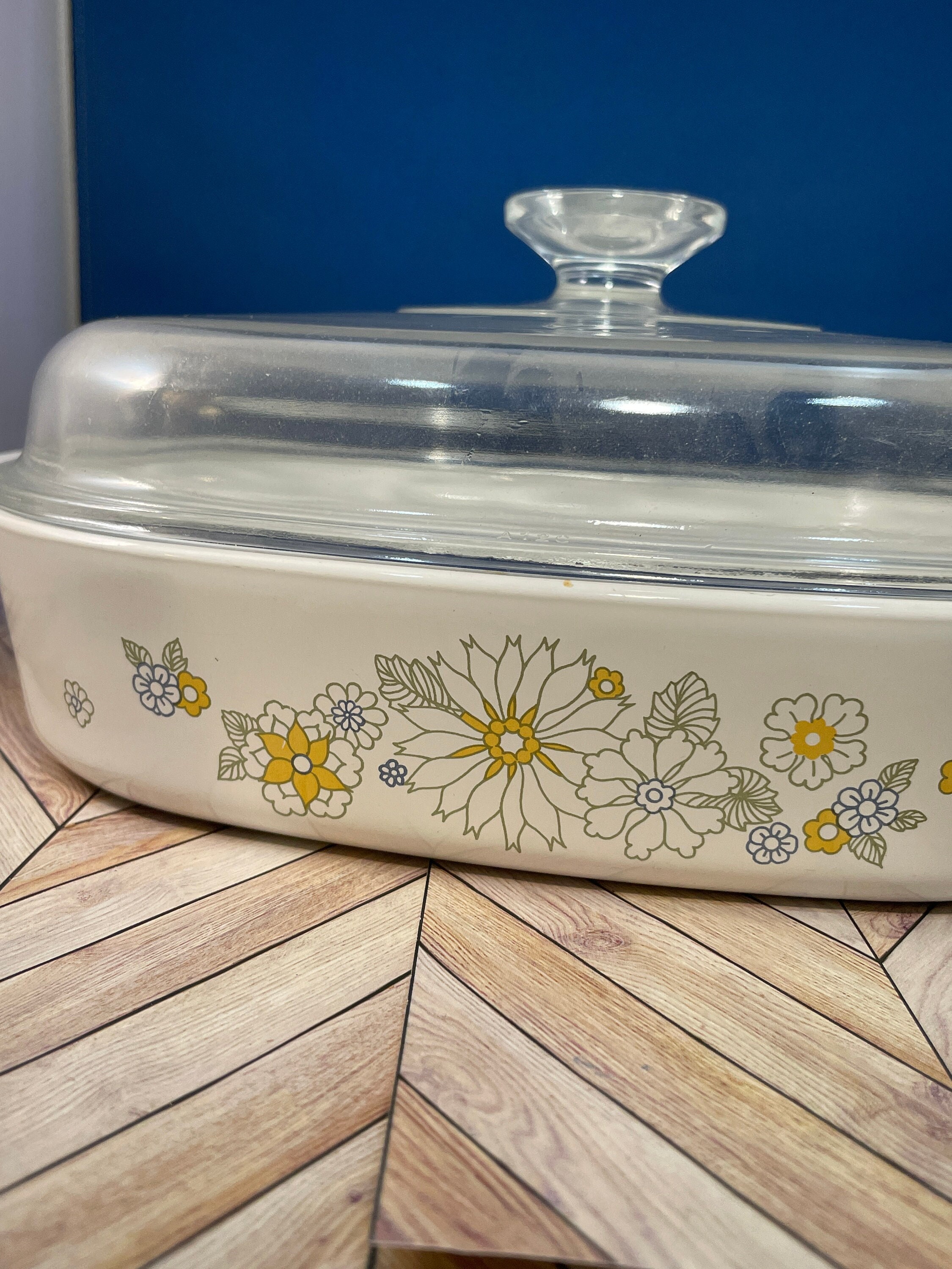 Corningware Flower Bouquet 3rd Edition 19711974 Etsy