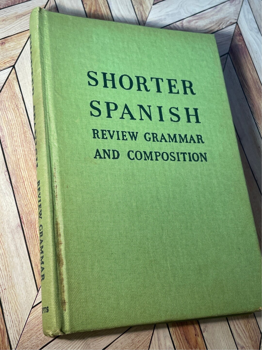 1947 Shorter Spanish Review Grammar and Composition Book Etsy