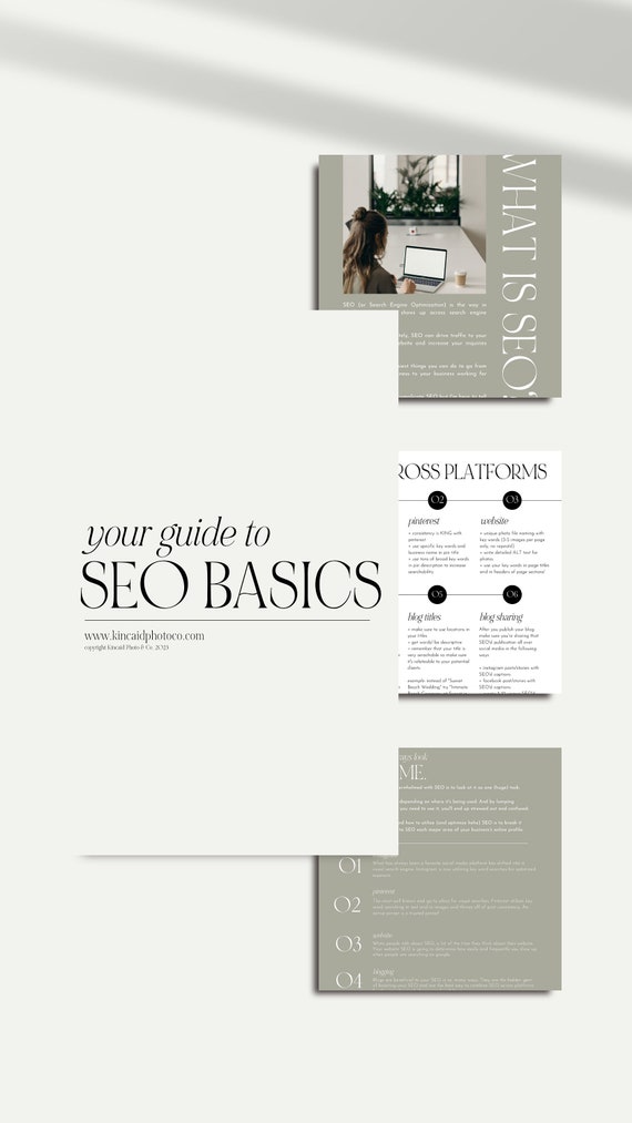 SEO Basics - How to use SEO to Drive Sales in Your Photography Business