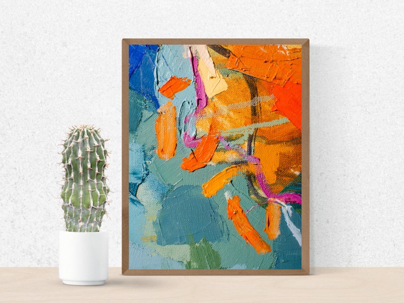 Aesthetic Colorful Poster, Printable Wall Art, Aesthetic Poster, Wall