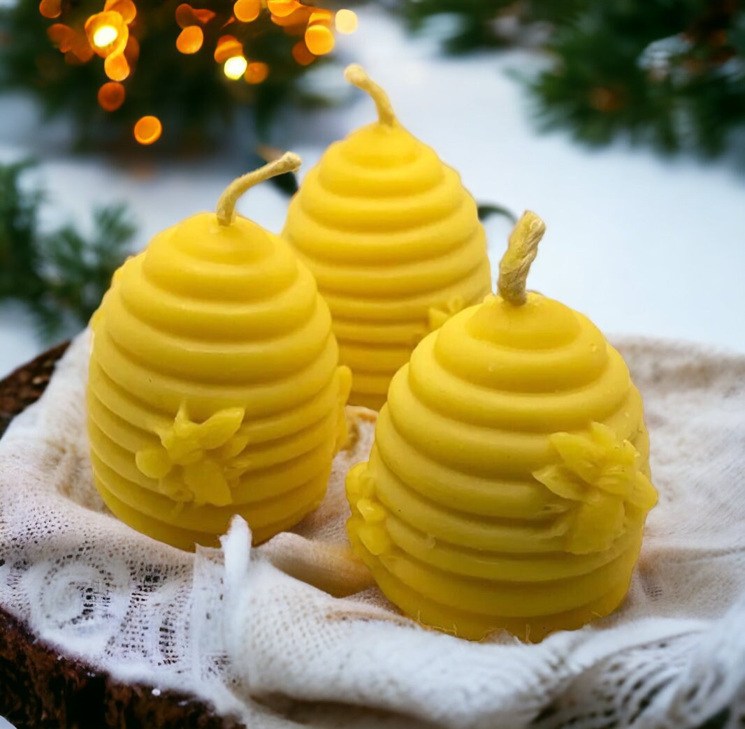 Beehive Candle Wax Mould, Bee Candle Mold, Silicone Candle Mold, Soap