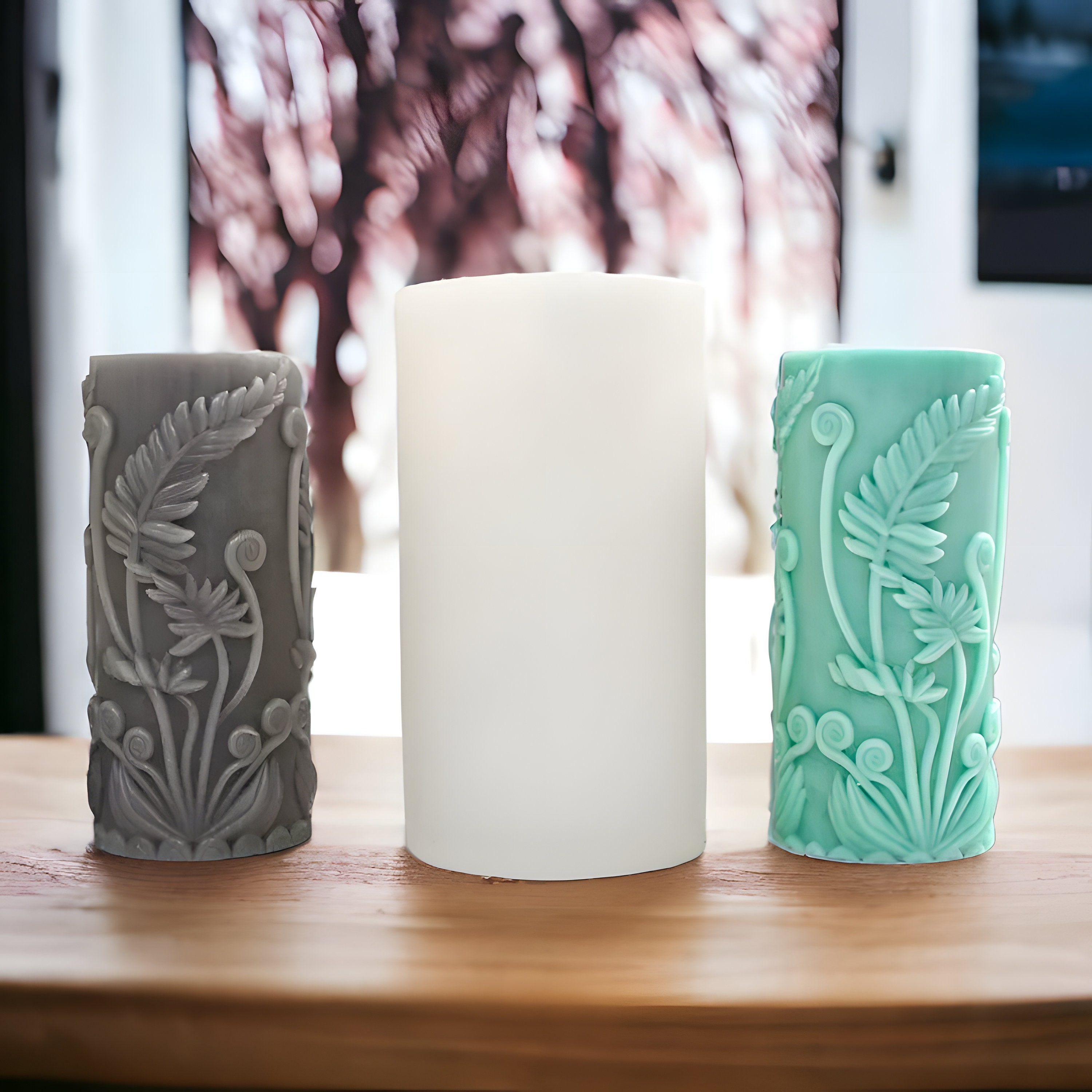 Candle Wax Mold, Cylindrical Candle Mold, Church Candle Mold, Soap Mold