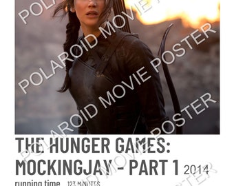 The Hunger Games Mockingjay - Deel 1 poster, canvas olieverfschilderij