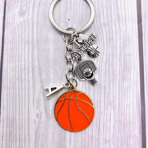 portachiavi basket, i love basketball, canestro, amante dello sport, personalized, pallacanestro, idea regalo originale