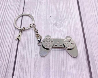 controller keychain, video game lovers, personalized, original gift idea