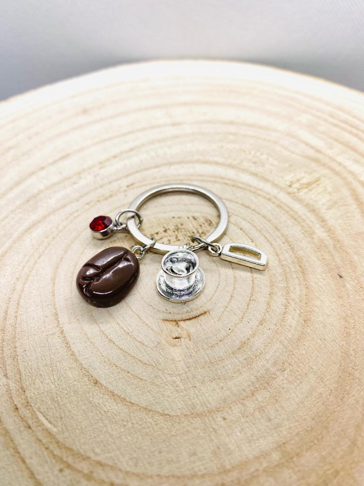 Portachiavi tazza di caffè / portachiavi carino in acrilico / regalo per bevitori di caffè / portachiavi tazza da caffè / portachiavi caffè caldo / portachiavi bevande carine - Italia