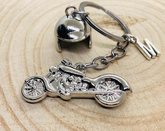 Llavero de moto, llavero motero, pasión por los motores, joyería de moto, personalizable, regalo original