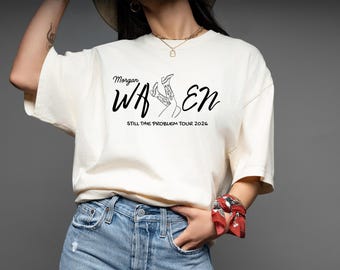 Camiseta de la gira de Morgan Wallen PNG / Gira Still The Problem 2026 / Diseño de camiseta de concierto country / Descarga digital