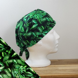 Monstera - Casquette/chapeau de chirurgie