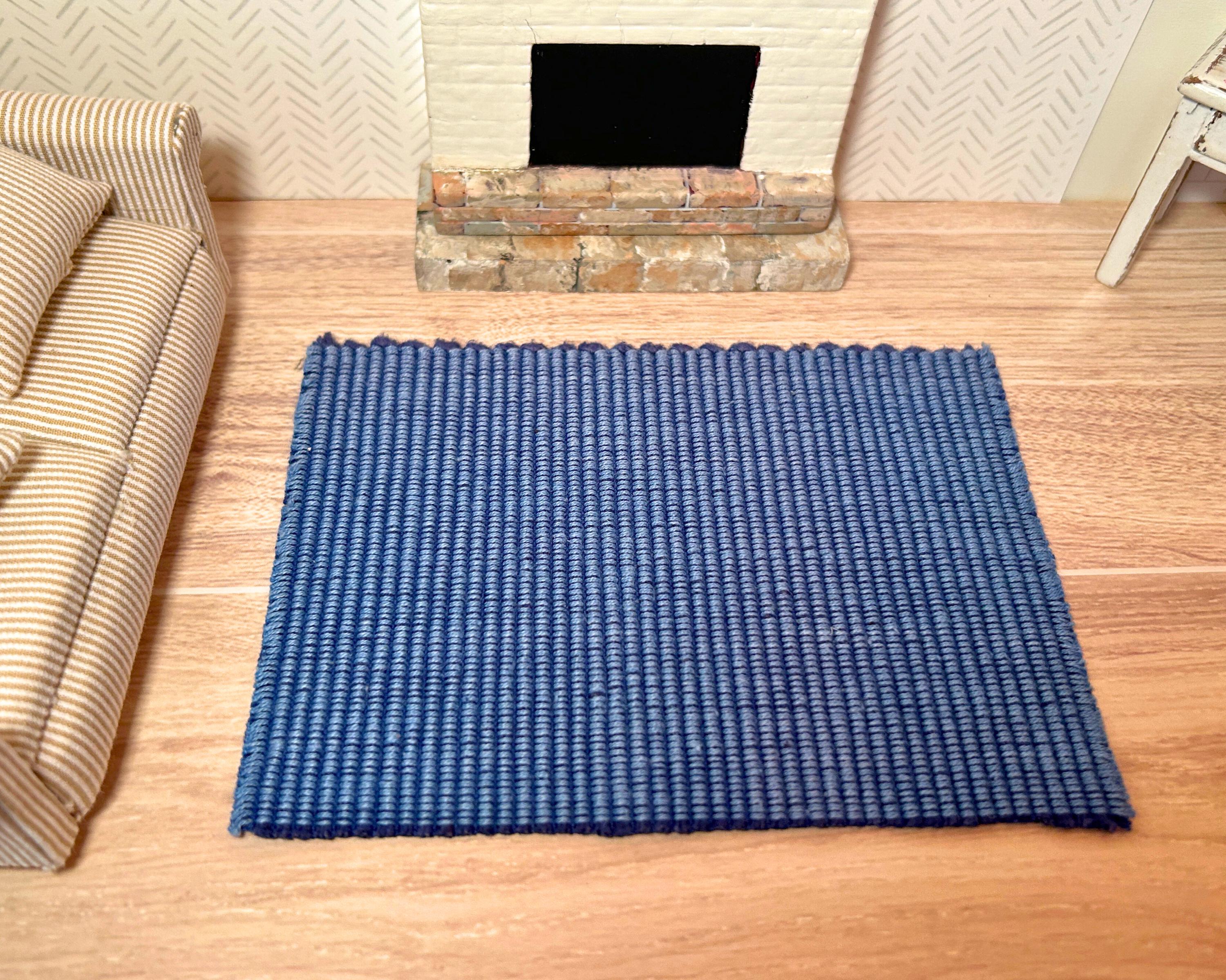 Miniature Rug Print Miniature Dollhouse Rug, Modern Graphic Print, Reversible 1:12 Scale - Etsy