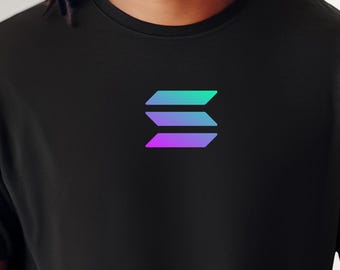 Solana Logo T-Shirt | Unisex Crypto Apparel