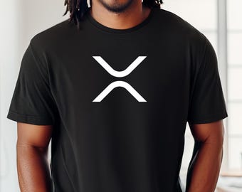 XRP Logo T-Shirt | Ripple XRP Tee for Crypto Traders