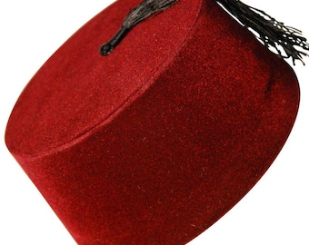Traditional "Fez" (tarbouche) from the Kingdom of Morocco
