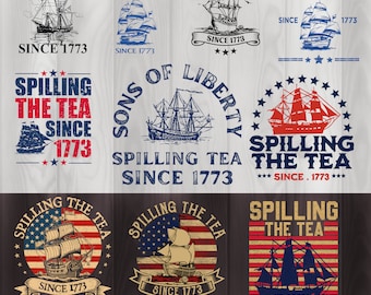 Spilling The Tea Since 1773 Sng Png, American Freedom Svg, Patriotic Freedom US Pride, Independence Day Svg, Patriotic Svg, 4th Of July,USA