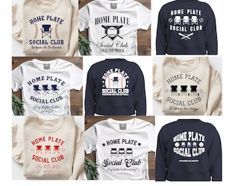 13 Home Plate Social Club Svg, Baseball Mom Svg, Baseball Svg, Baseball Mama Svg, Baseball Mom Shirt Svg, Baseball Season Svg