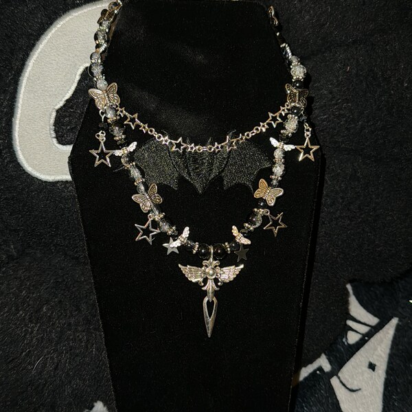 Fairy Star Necklace / Feen Stern Kette / Fee / Fairycore / grunge