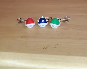 Koopa Shell Keychain